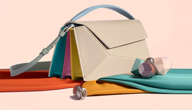 Sculpted Shapes: Shànzi-Inspired Geometric Crossbody