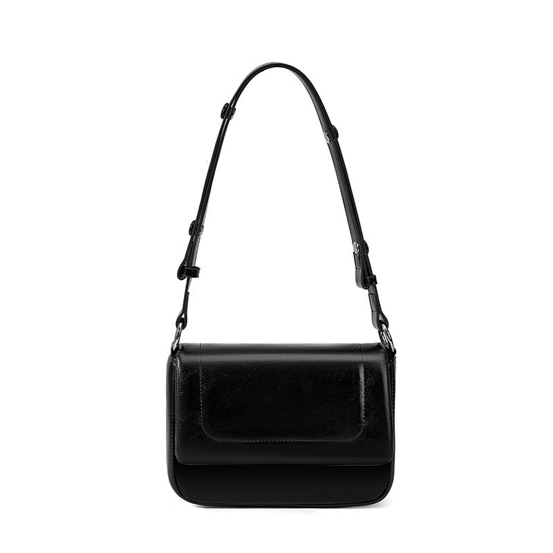 Minimalistic Single Flap Shoulder Bag