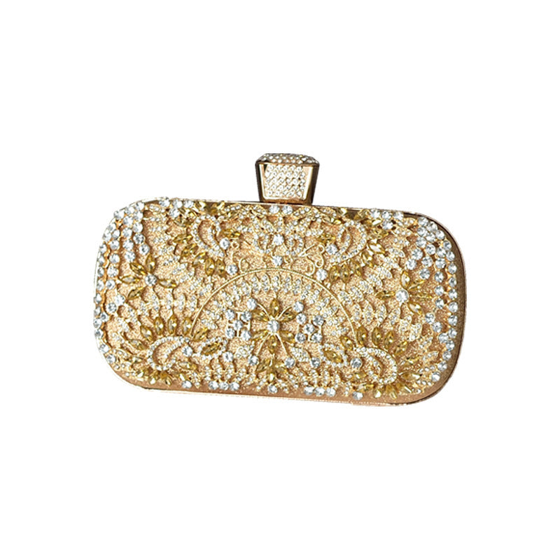 Glimmering Elegance: Diamond Designer Clutch