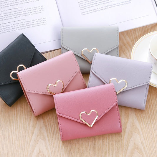 Sweetheart Mini Wallet: Adorable and Elegant Heart Envelope Design