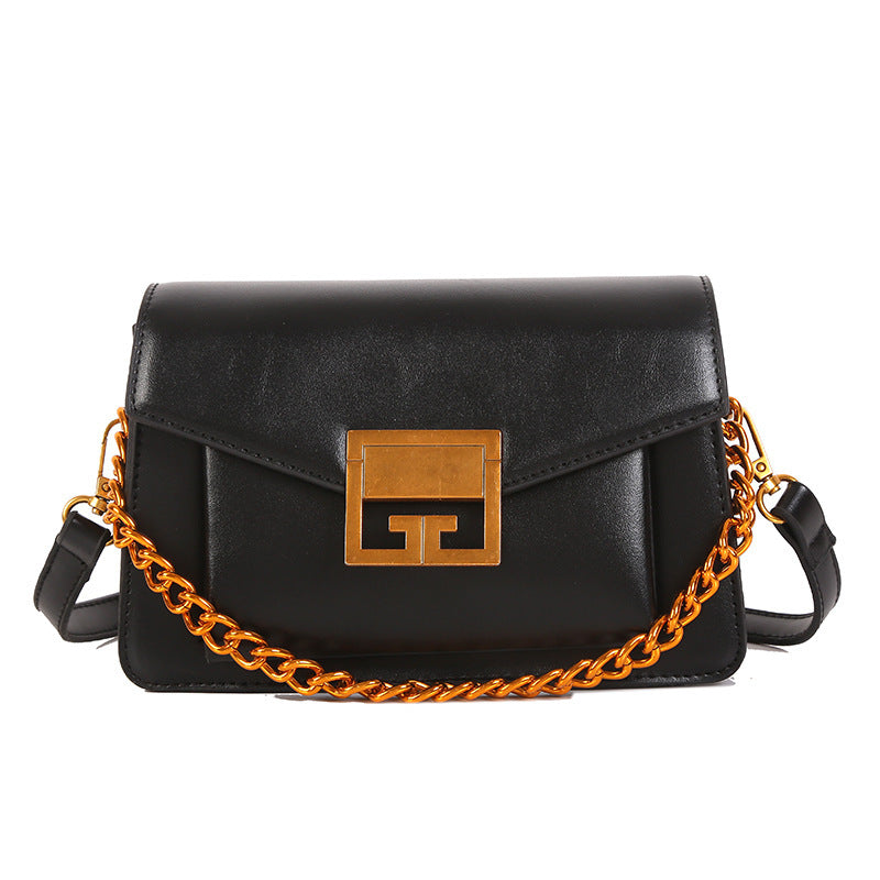 Golden Chain Crossbody Bag