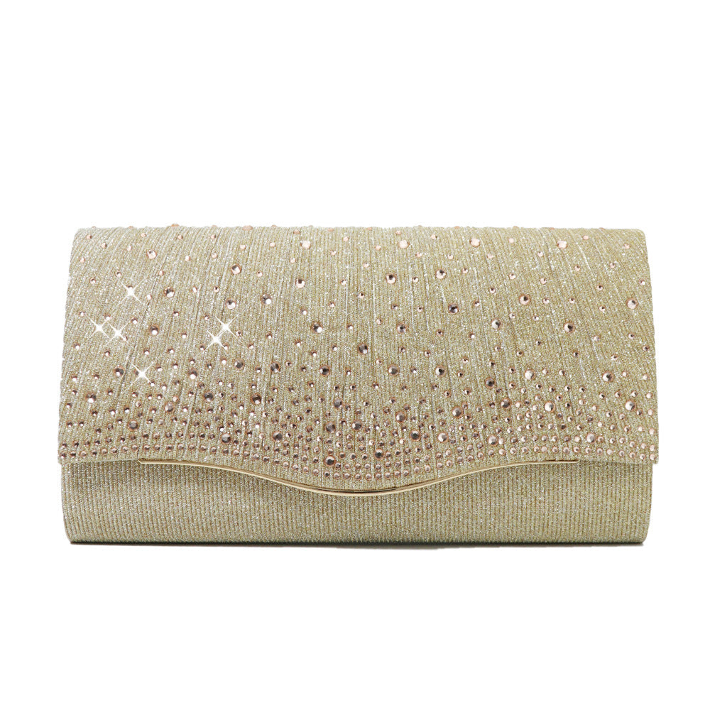 Elegant Diamond Rain Clutch