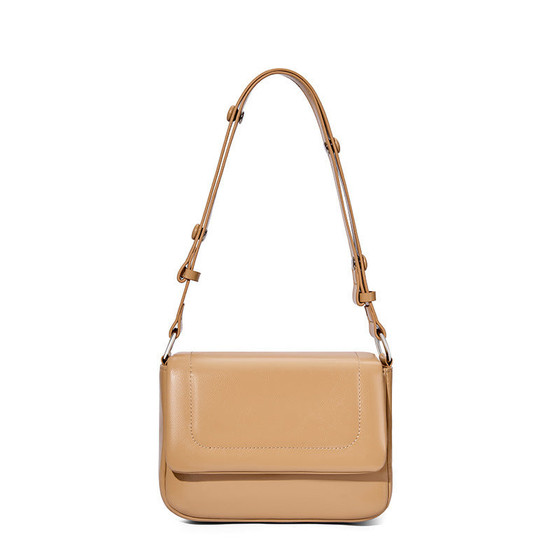 Minimalistic Single Flap Shoulder Bag