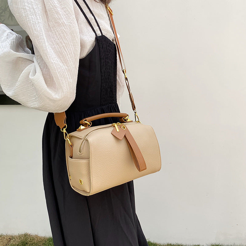 Old-World Allure: Vintage Crossbody Briefcase