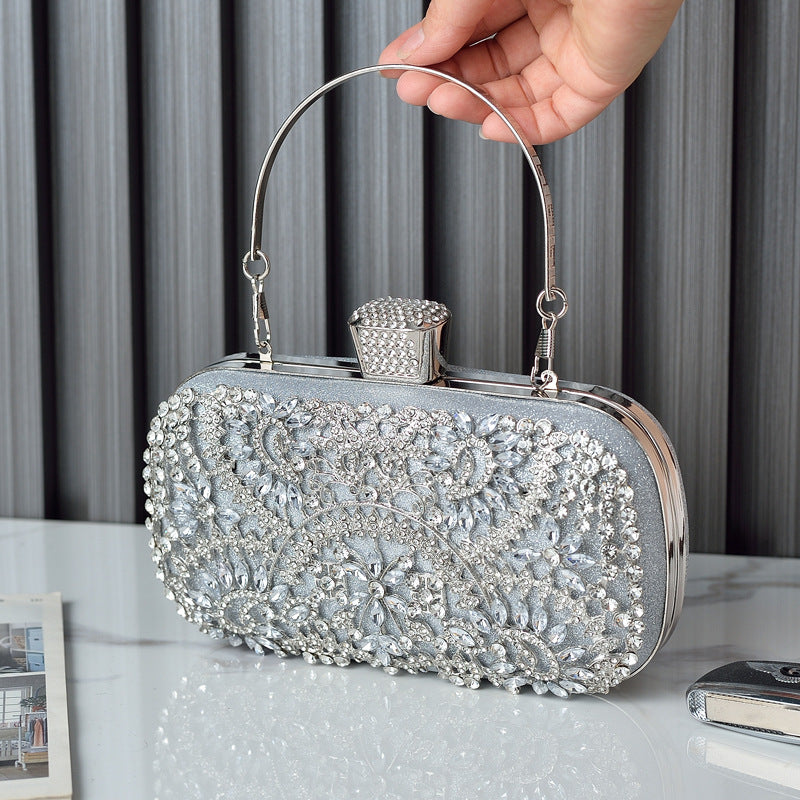 Glimmering Elegance: Diamond Designer Clutch