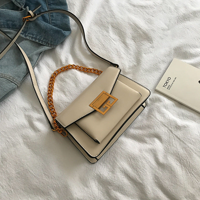 Golden Chain Crossbody Bag