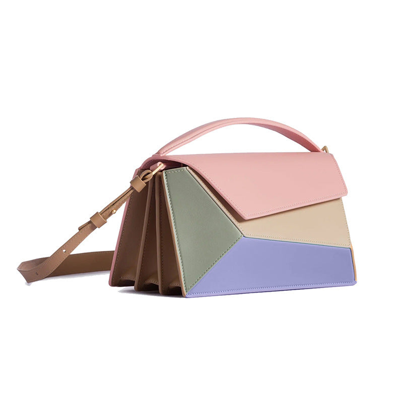 Sculpted Shapes: Shànzi-Inspired Geometric Crossbody