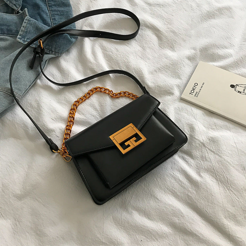 Golden Chain Crossbody Bag