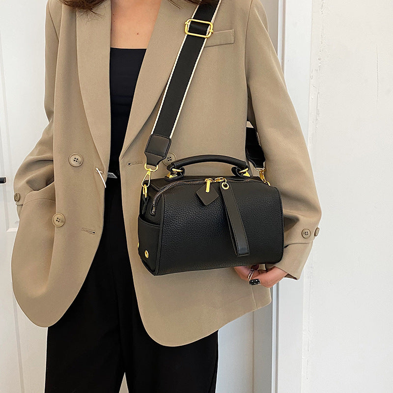 Old-World Allure: Vintage Crossbody Briefcase