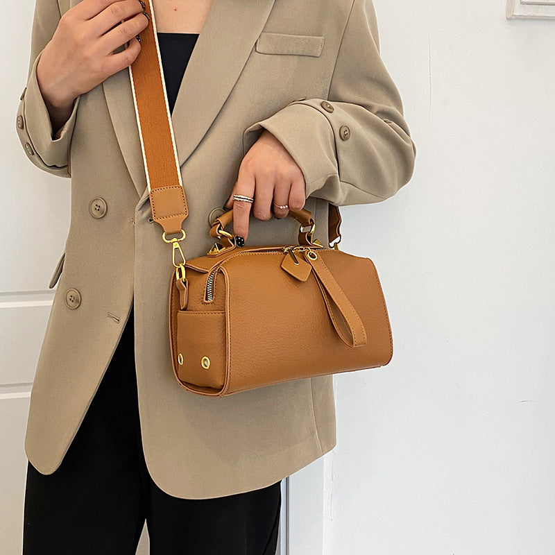 Old-World Allure: Vintage Crossbody Briefcase