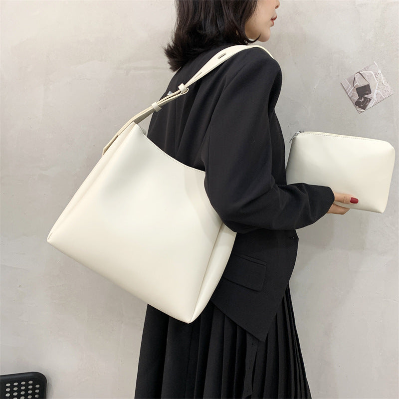 Spacious Tote Bag with Complimentary Pouch – Perfect for Everyday Essentials