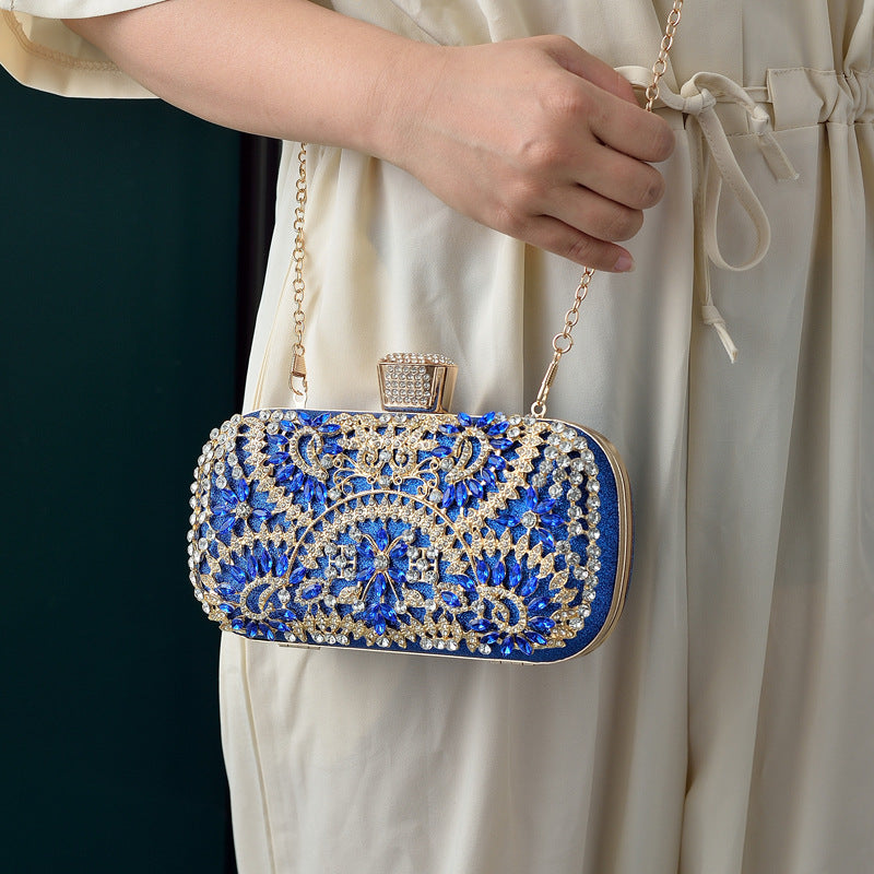 Glimmering Elegance: Diamond Designer Clutch