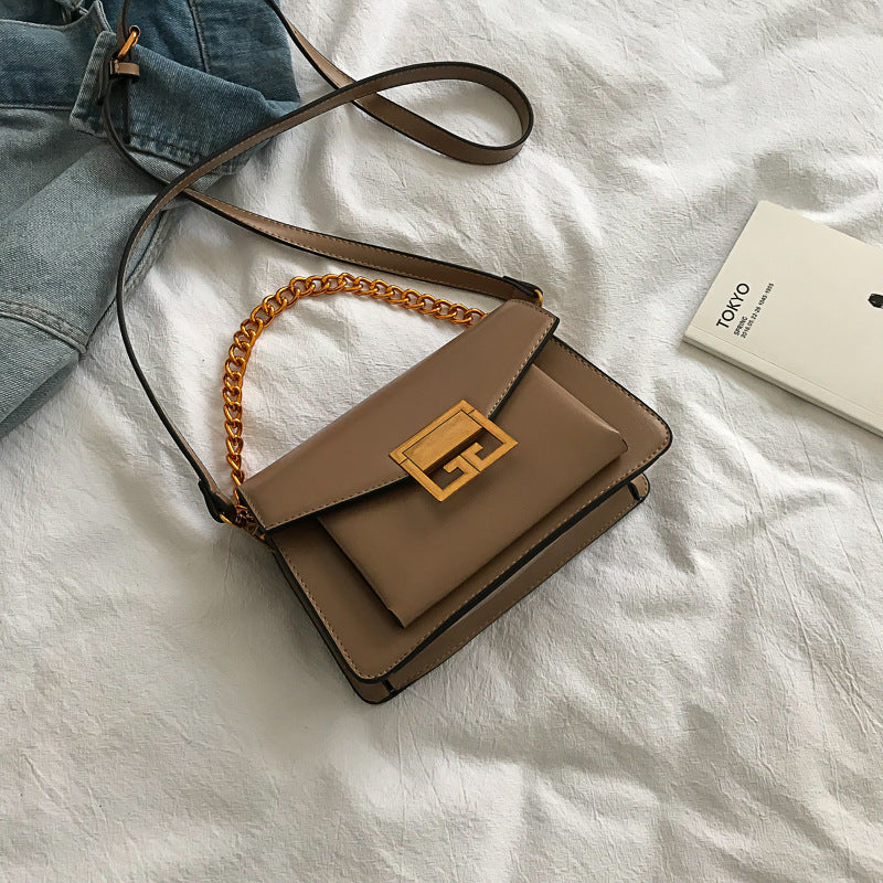 Golden Chain Crossbody Bag