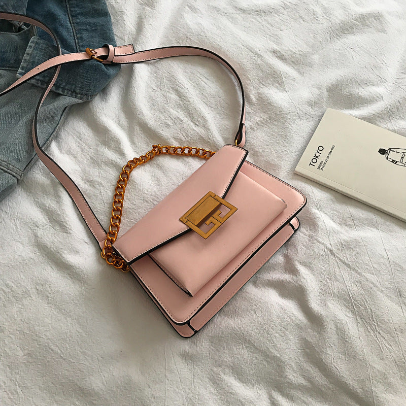 Golden Chain Crossbody Bag